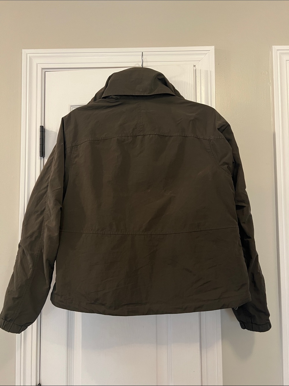 Lululemon hooded jacket / deep olive green - Picture 3 of 6